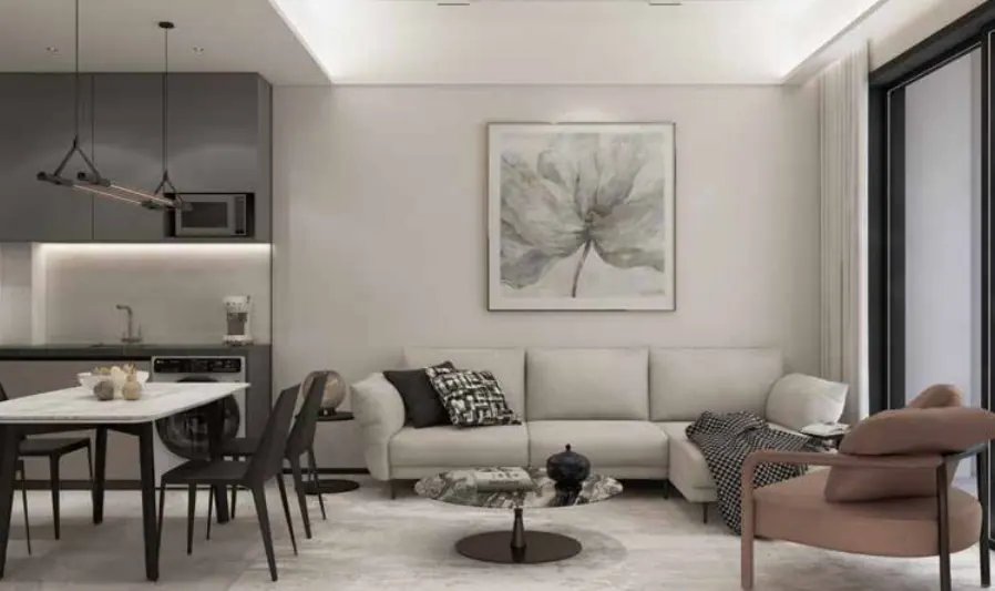 Open lounge interior